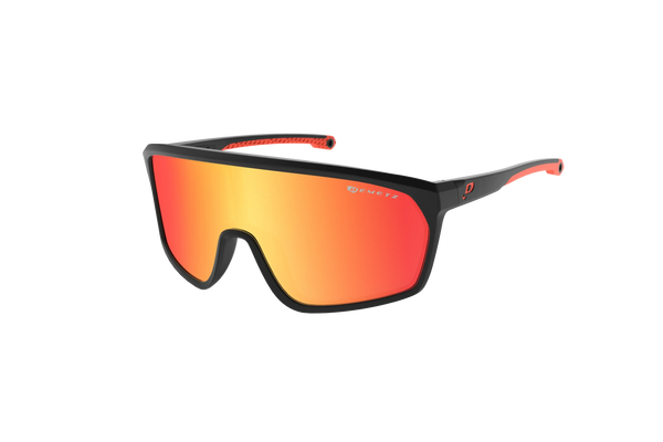 Okulary przeciwsłoneczne dla dzieci FULL Matt Black / Matt Red | Little Demetz