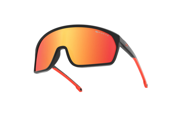 Okulary przeciwsłoneczne dla dzieci FULL Matt Black / Matt Red | Little Demetz