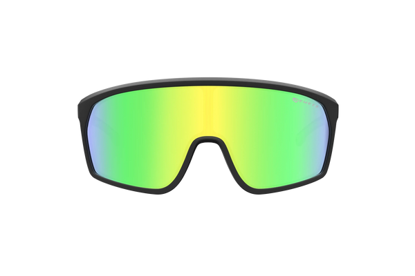 Okulary przeciwsłoneczne dla dzieci FULL Matt Black / Matt Green | Little Demetz
